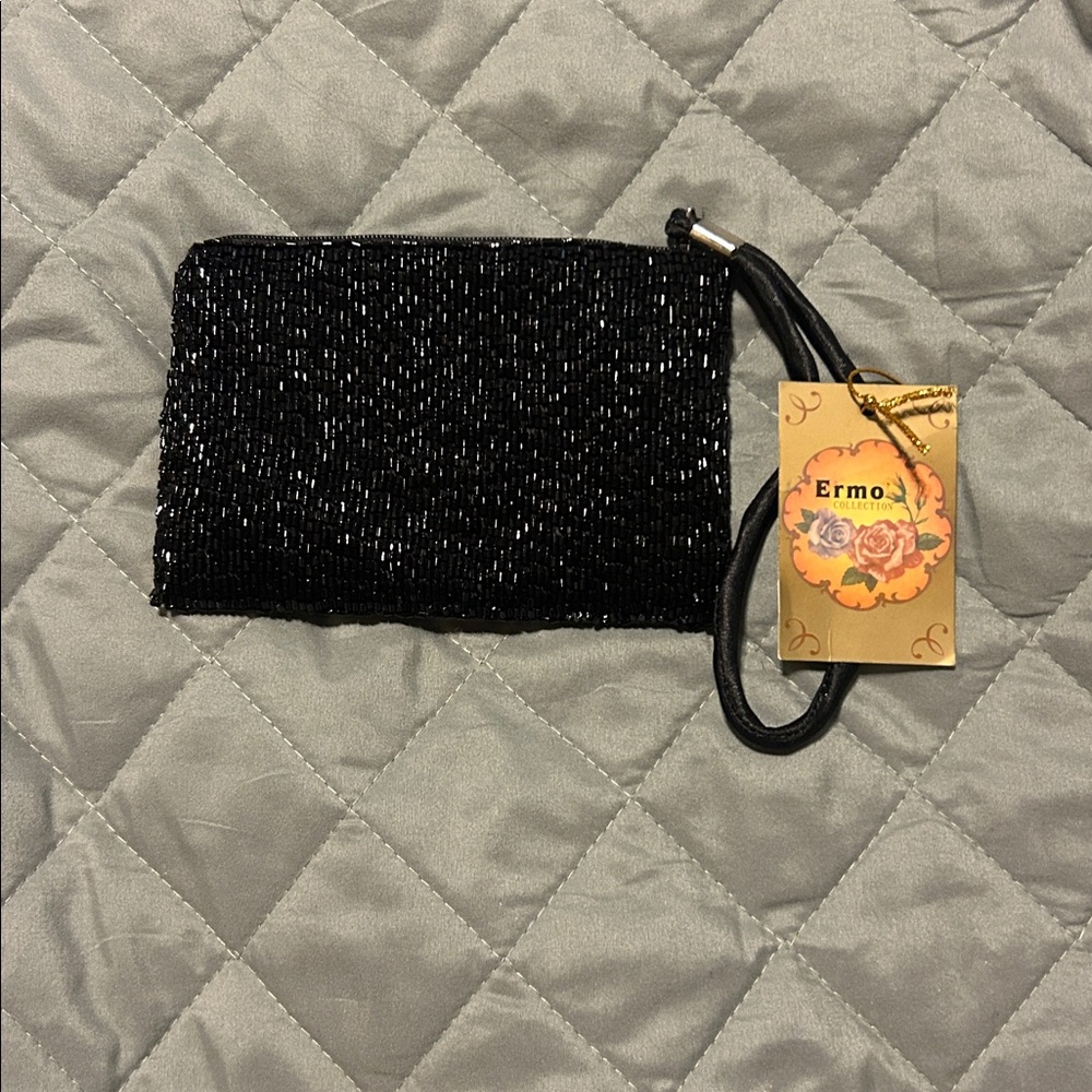 Beaded palm tree wristlet NWT vintage - Picture 2 of 2